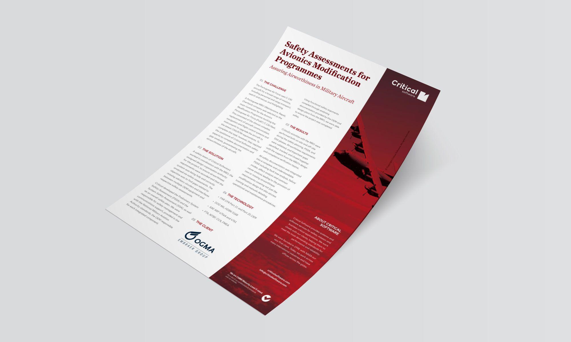 Sicherheitsbeurteilungen für Avionik-Modifikationsprogramme case study