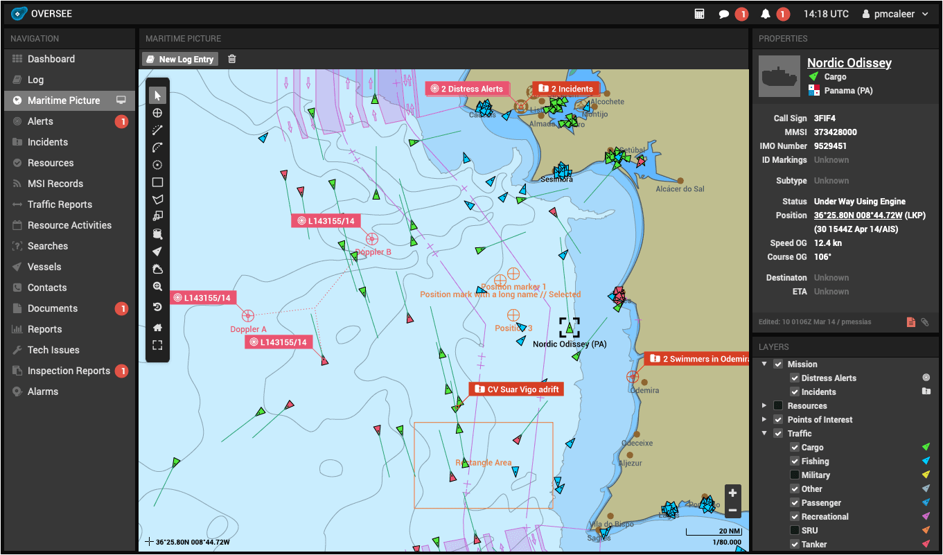 Oversee GPS tracking tool