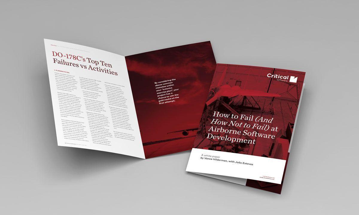 How to fail at airborne software development whitepaper