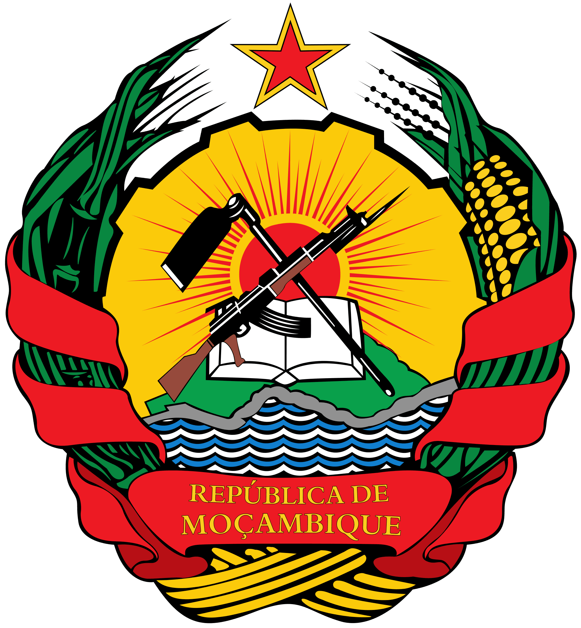Wappen von Mosambik